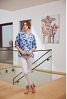 ENCHANT TOP - blue bloom